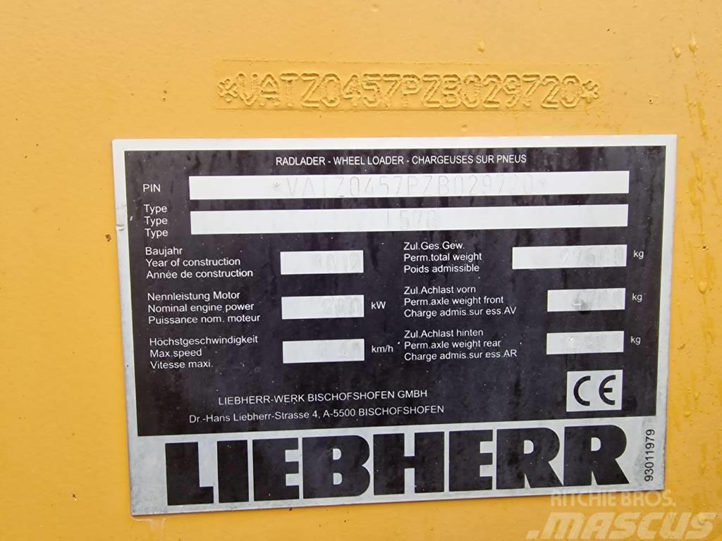 Liebherr L 576 2PLUS2 Bj 2012' Kolesni nakladalci