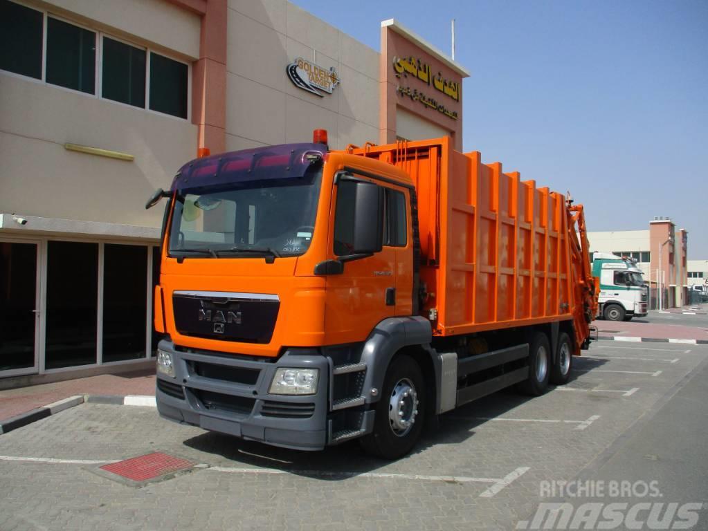 MAN TGS 28.320 6×2 Garbage Truck 2008 Komunalni tovornjaki