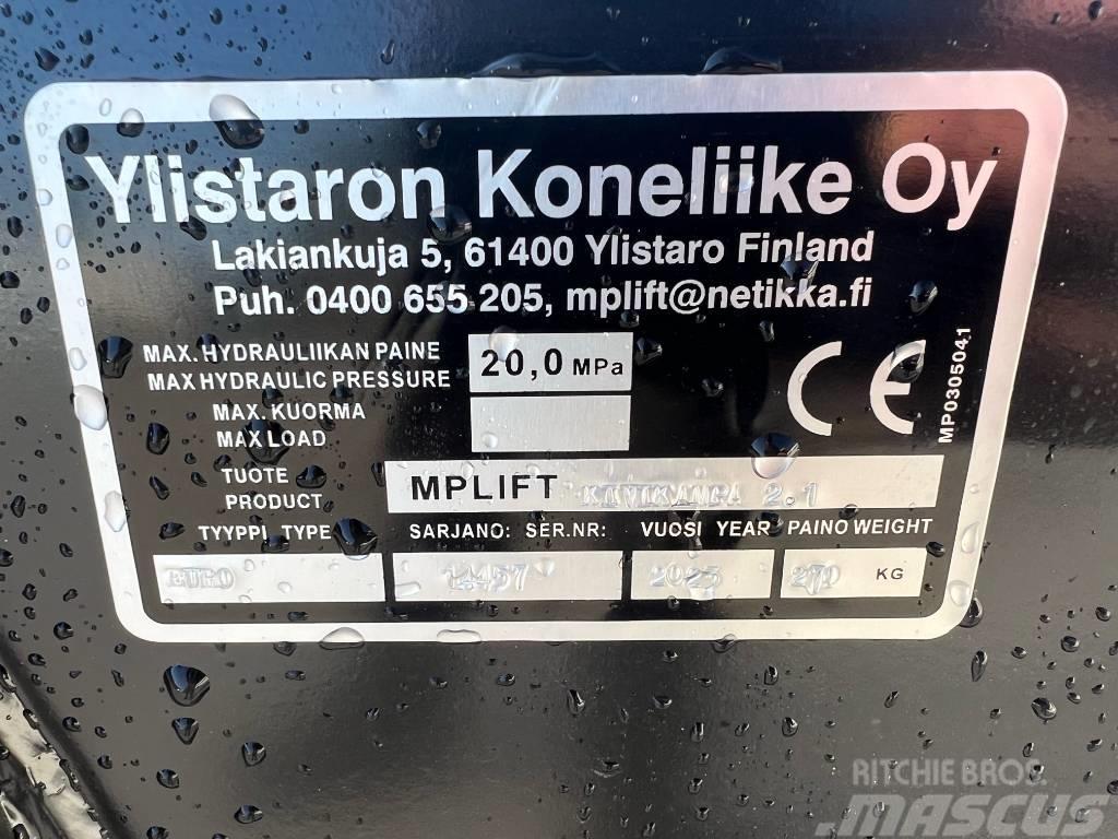 Mp-lift KIVITALIKKO 2,1M Priključki za čelni nakladalec