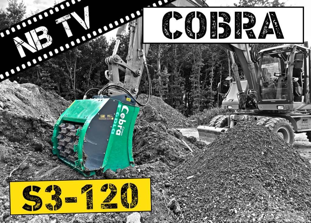 Cobra Siebschaufel S3-120 | Schaufelseparator Bagger Presejalne žlice
