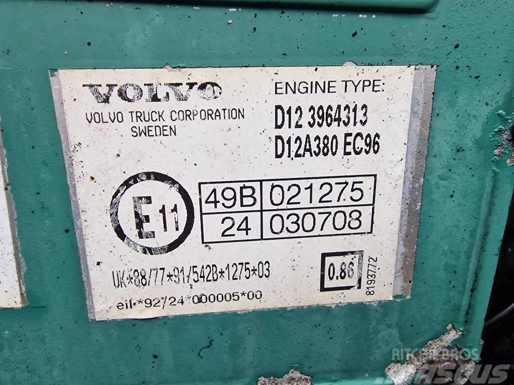 Volvo D12A380/1850 EC96 Motorji
