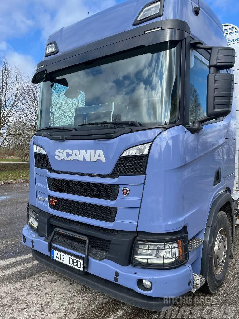 Scania R 500 Tovornjaki za hlode