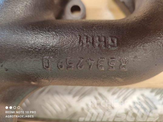 John Deere 6068 HRT 90 (R534259) exhaust manifold Motorji