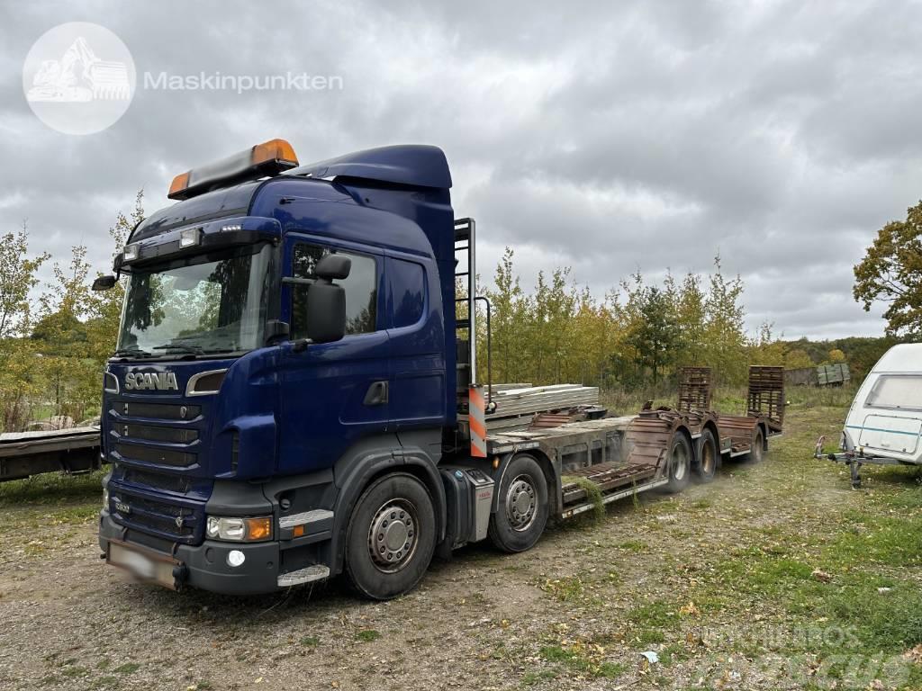 Scania R 500 LB Dunderbygge Tovornjaki za prevoz gozdnih strojev