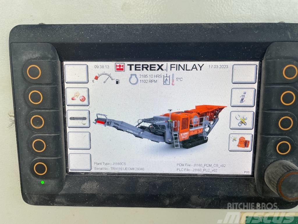 Terex Finlay J1160 kæbeknuser Mobilni drobilniki