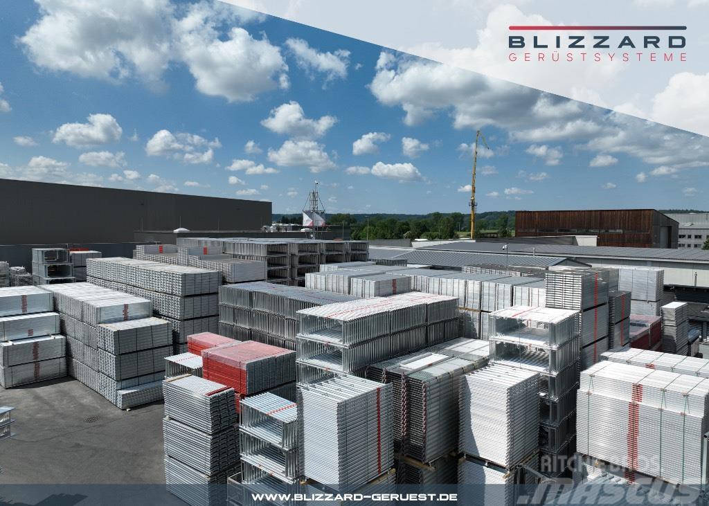 Blizzard S70 292,87 m² Alugerüst mit Holz-Gerüstbohlen Gradbeni odri
