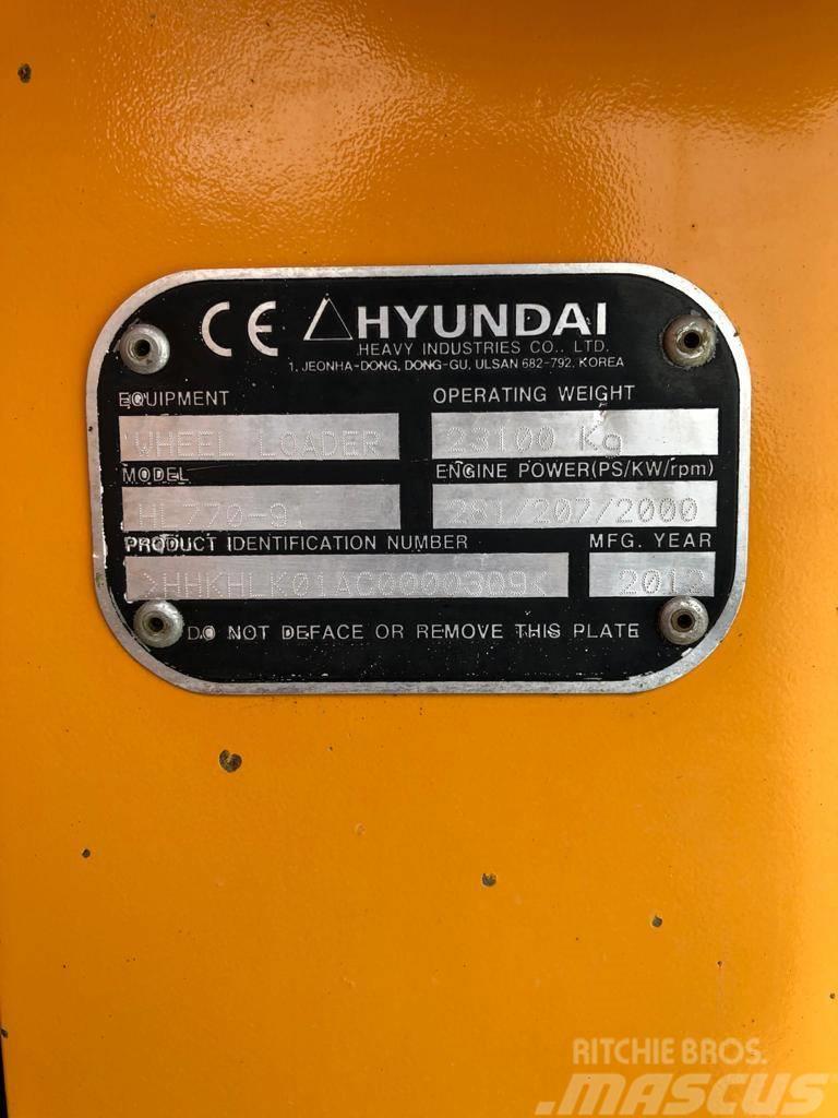 Hyundai HL 770-9 Kolesni nakladalci