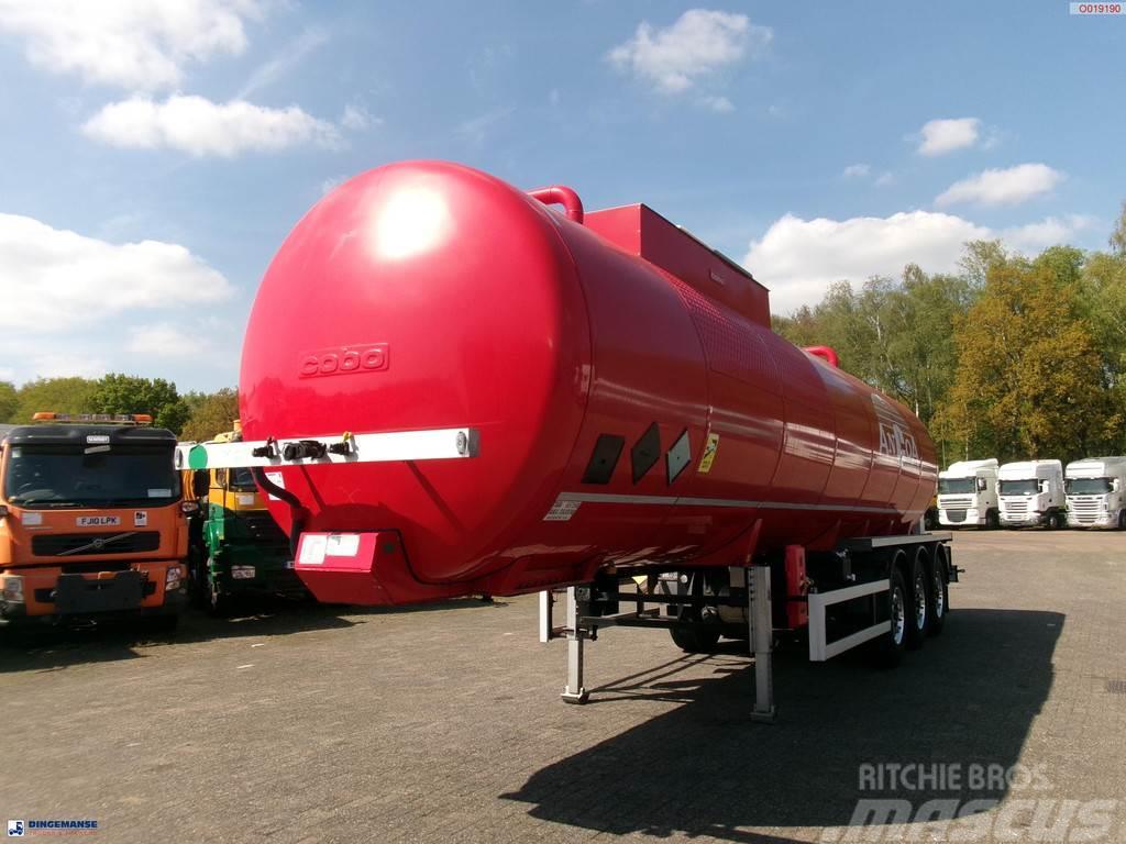Cobo Bitumen tank inox 34 m3 / 1 comp Polprikolice cisterne