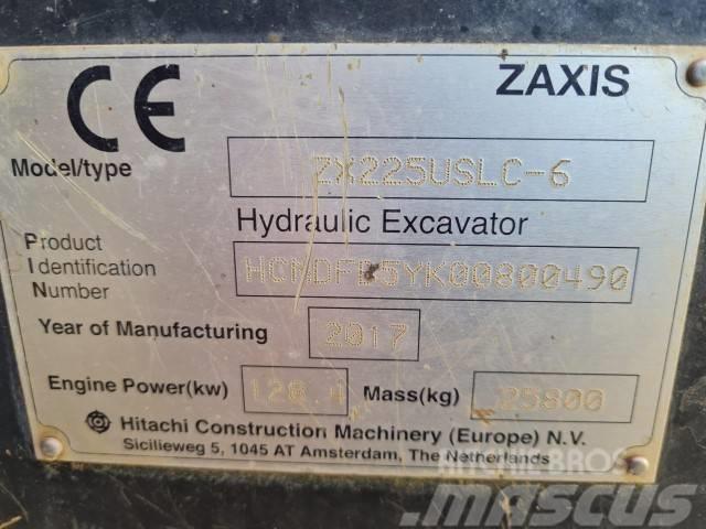 Hitachi ZX 225 US LC-6 Bagri goseničarji