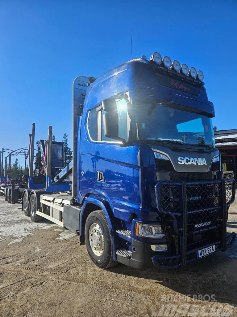 Scania Scania R 580 timmerekipage Tovornjaki za hlode