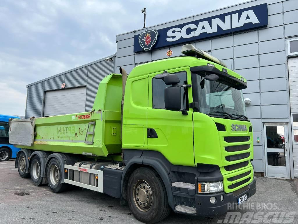 Scania R490LB8X4*4HNB Kiper tovornjaki