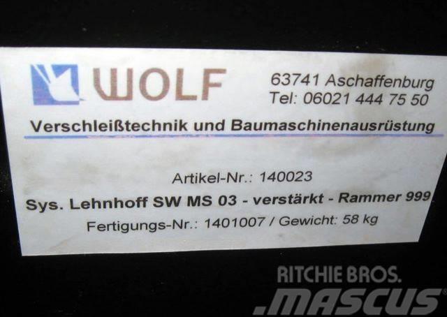 Wolf Schraubadapter MS03 zu Rammer 999 Hitre spojke