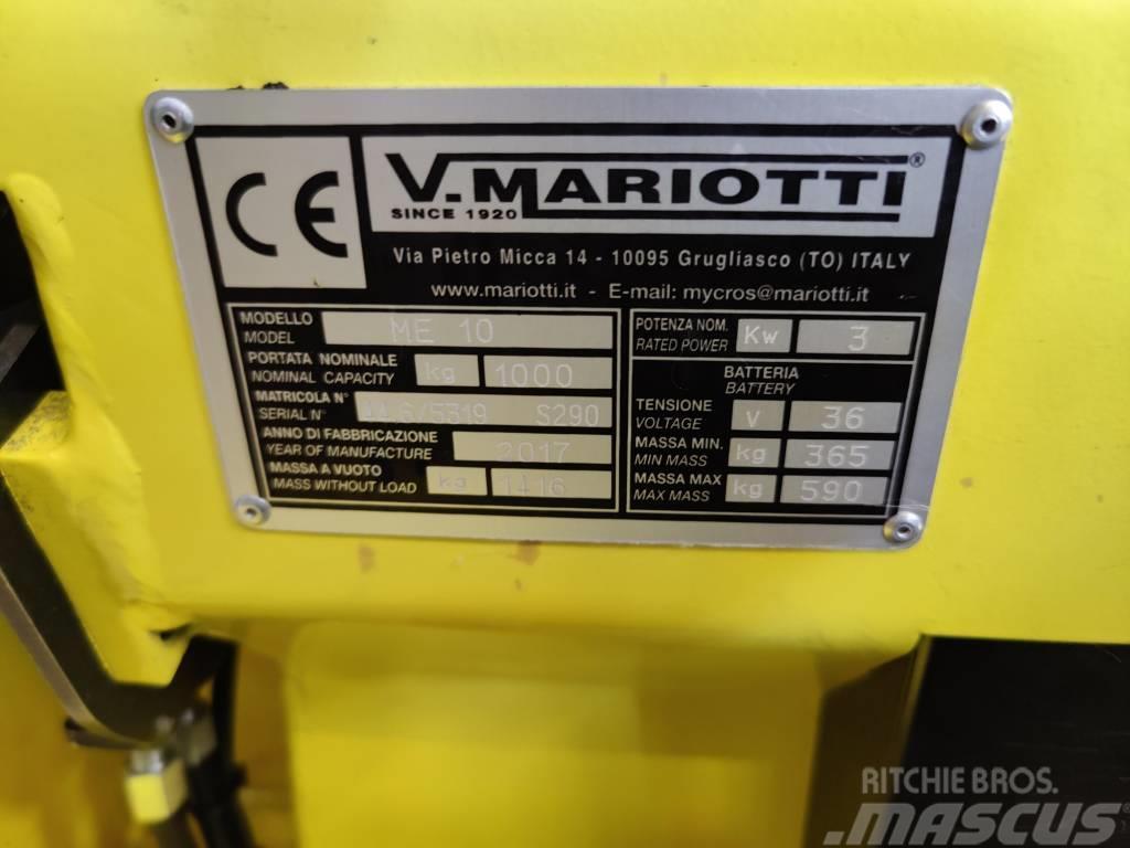Mariotti ME 10 C Električni viličarji