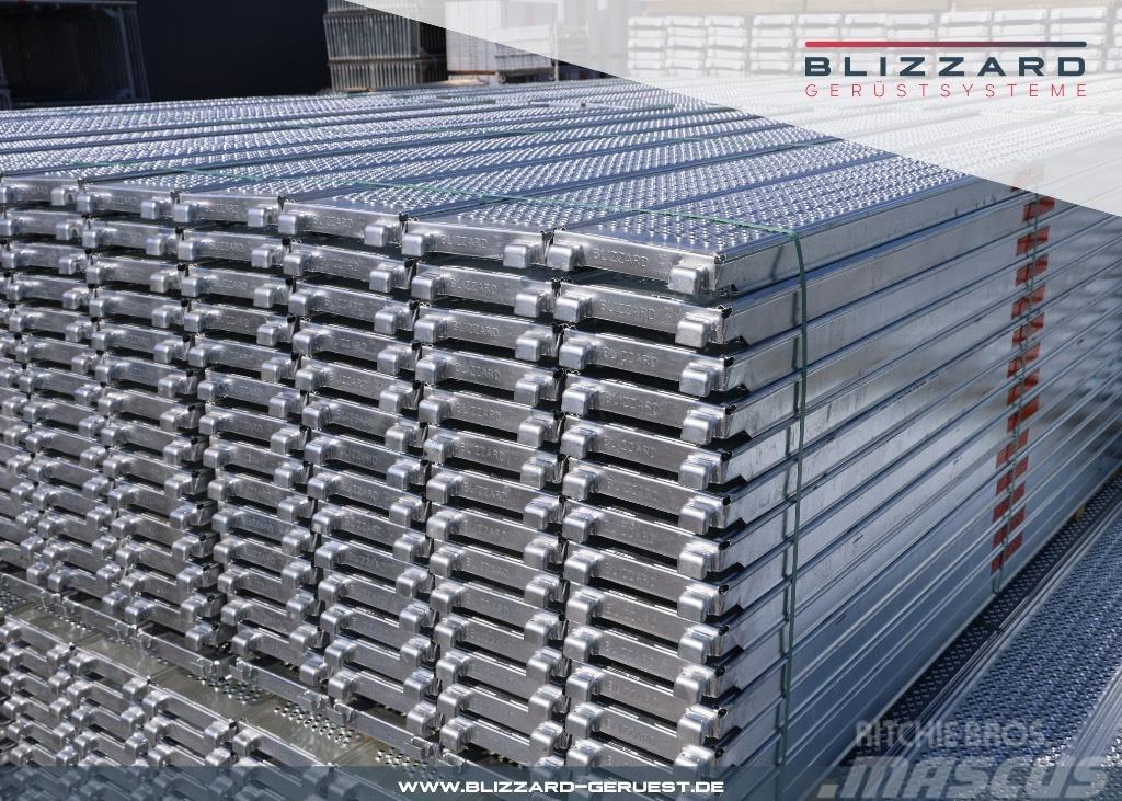  162,71 m² Neues Blizzard Stahlgerüst Blizzard S70 Gradbeni odri