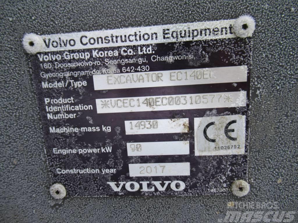 Volvo EC 140 E L Bagri goseničarji