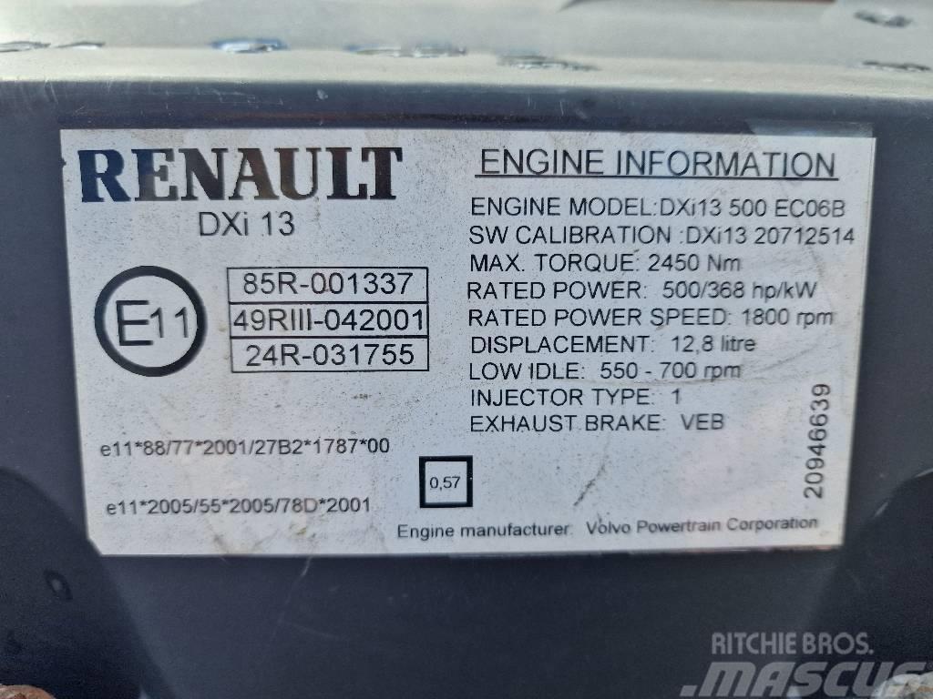 Renault DXI13 Motorji