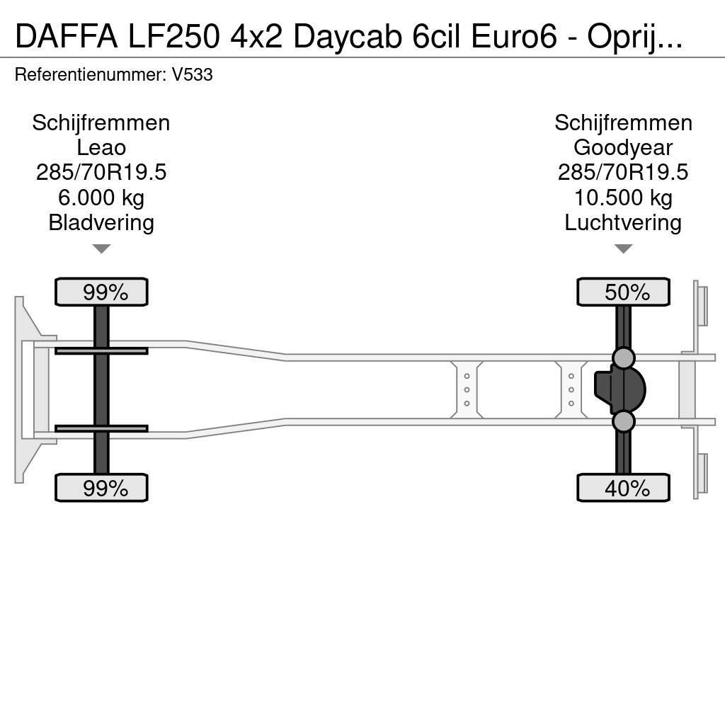 DAF FA LF250 4x2 Daycab 6cil Euro6 - Oprijwagen - Hydr Drugi tovornjaki