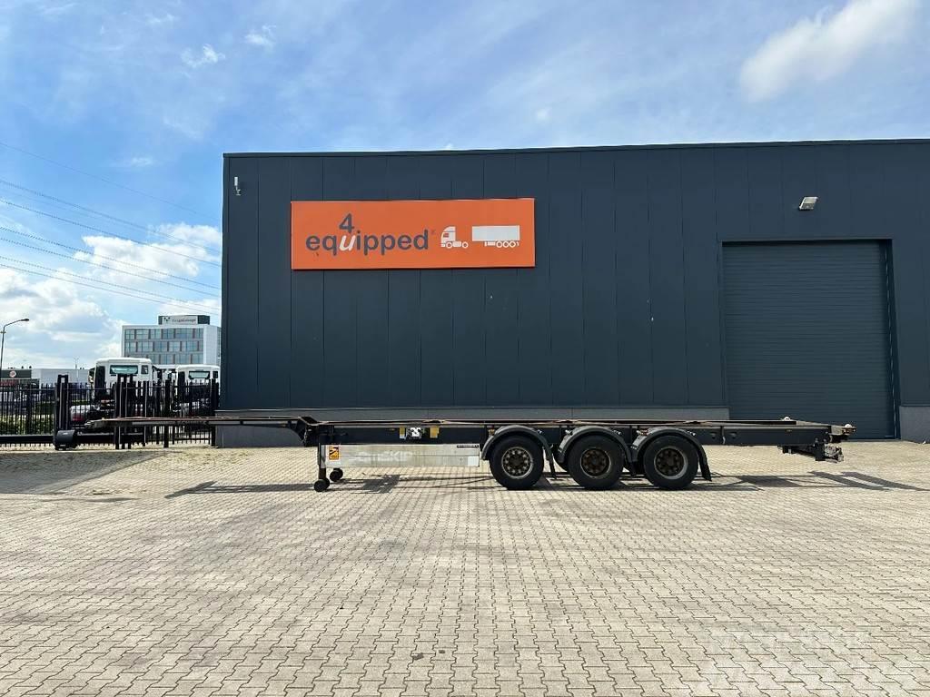 Schmitz Cargobull 45FT HC, empty weight: 4.240kg, BPW+drum, NL-chass Kontejnerske polprikolice