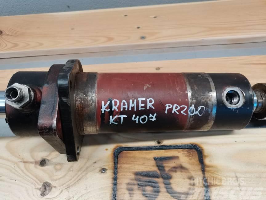 Kramer KT 407 Carraro piston turning Hidravlika