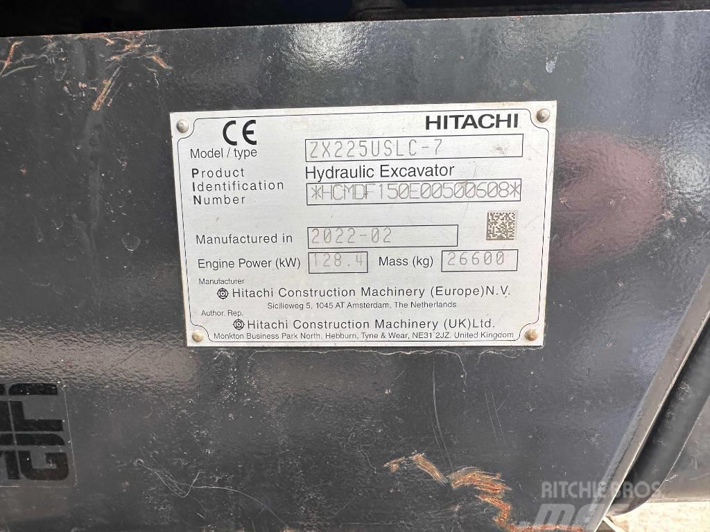 Hitachi ZX 225 uslc-7 Bagri goseničarji