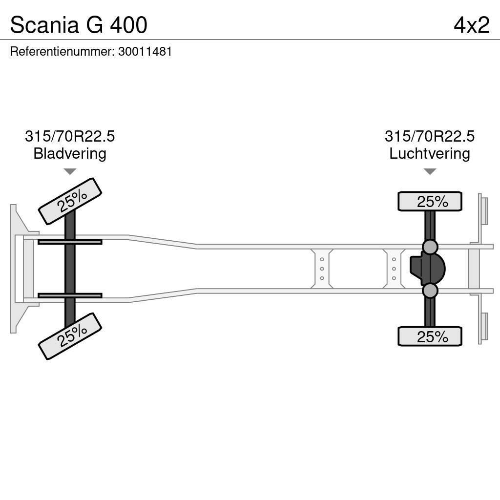 Scania G 400 Tovornjaki zabojniki