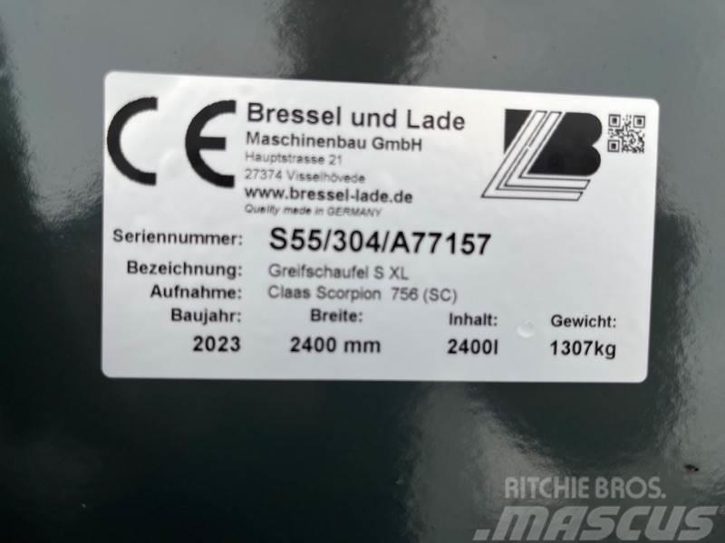 Bressel UND LADE S55 Greifschaufel S XL, 2.400 mm Drugi kmetijski stroji