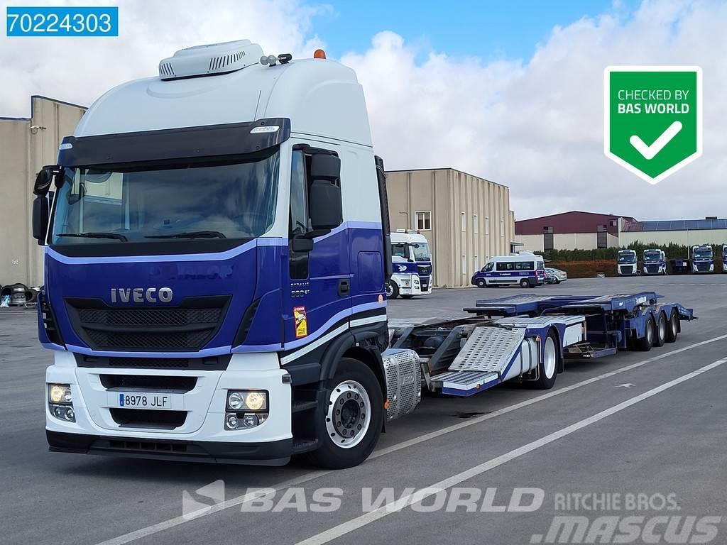 Iveco Stralis 500 4X2 ROLFO Truck transporter Standklima Avtotransporterji