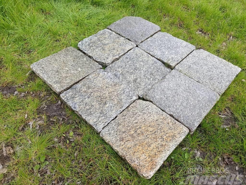  graniet natuursteen 40x40x7-8 cm 300m2 ruw/glad te Drugo