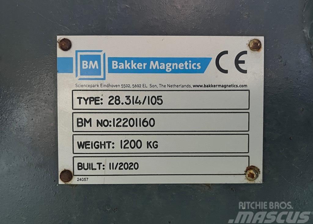 Bakker Magnetics 28.314/105 Sortirna linija za odpad