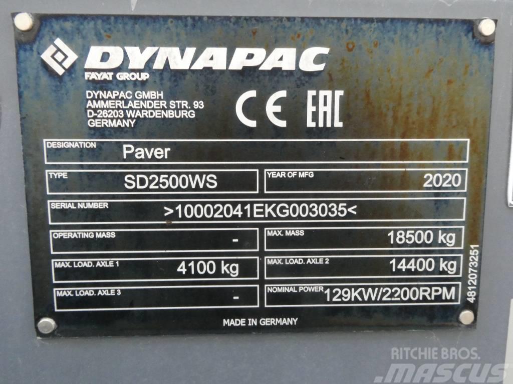 Dynapac SD 2500 WS Asfaltni finišerji