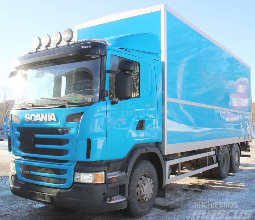 Scania G 400 6x2*4 skåpbil Tovornjaki zabojniki