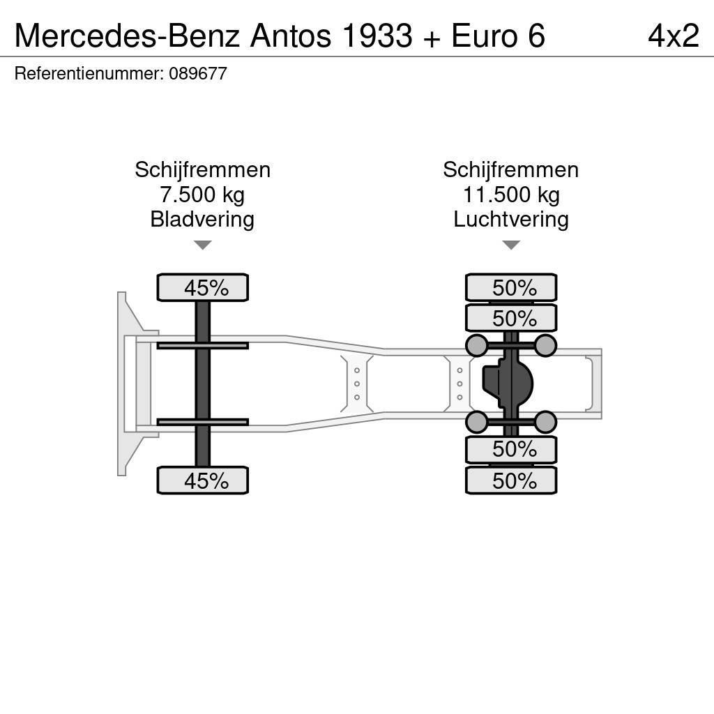 Mercedes-Benz Antos 1933 + Euro 6 Vlačilci