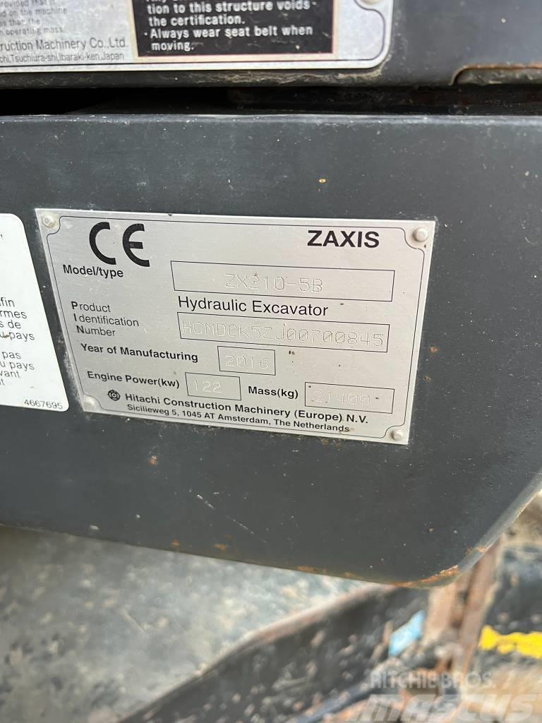 Hitachi ZX210LC Bagri goseničarji