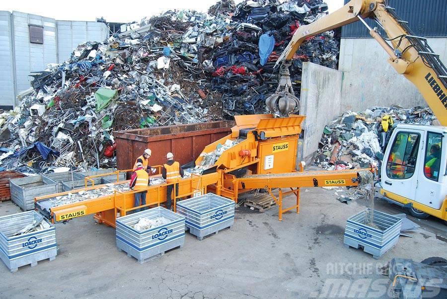 Stauss 2020 plus Container Sortieranlage - fabriksneu Sortirna linija za odpad