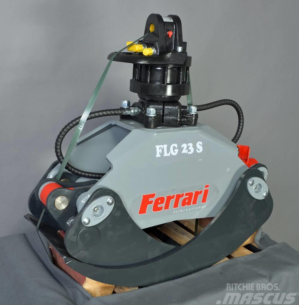 Ferrari Holzgreifer FLG 23 XS + Rotator FR55 F Žerjavi za hlode