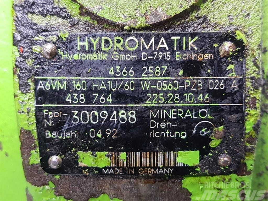 Hydromatik A6VM160HA1U/60W-R909438764-Drive motor/Fahrmotor Hidravlika