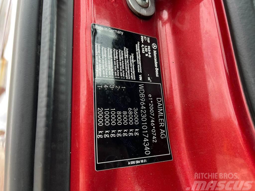 Mercedes-Benz Arocs 3258 8x4 RETARDER / FULL STEEL / BOX L=5586 Kiper tovornjaki
