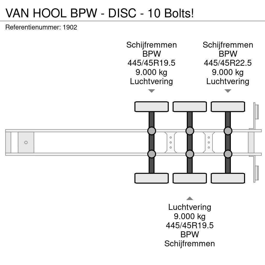 Van Hool BPW - DISC - 10 Bolts! Polprikolice s ponjavo