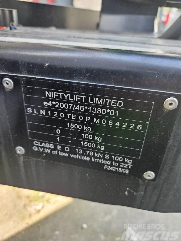 Niftylift 120 T Vlečne dvižne ploščadi