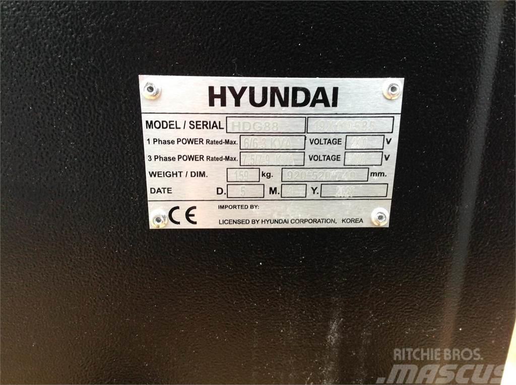 Hyundai Aggregaat HDG 88 Bencinski agregati