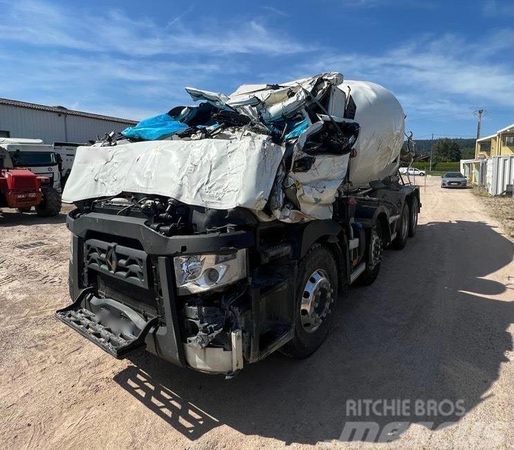 Renault C 430 / PUTZMEISTER *ACCIDENTE*DAMAGED*UNFALL* Avtomešalci za beton