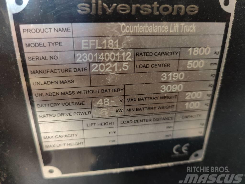Silverstone EFL181  (RENT244) Električni viličarji