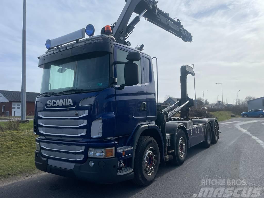 Scania R480 8x2 Tovornjaki z žerjavom