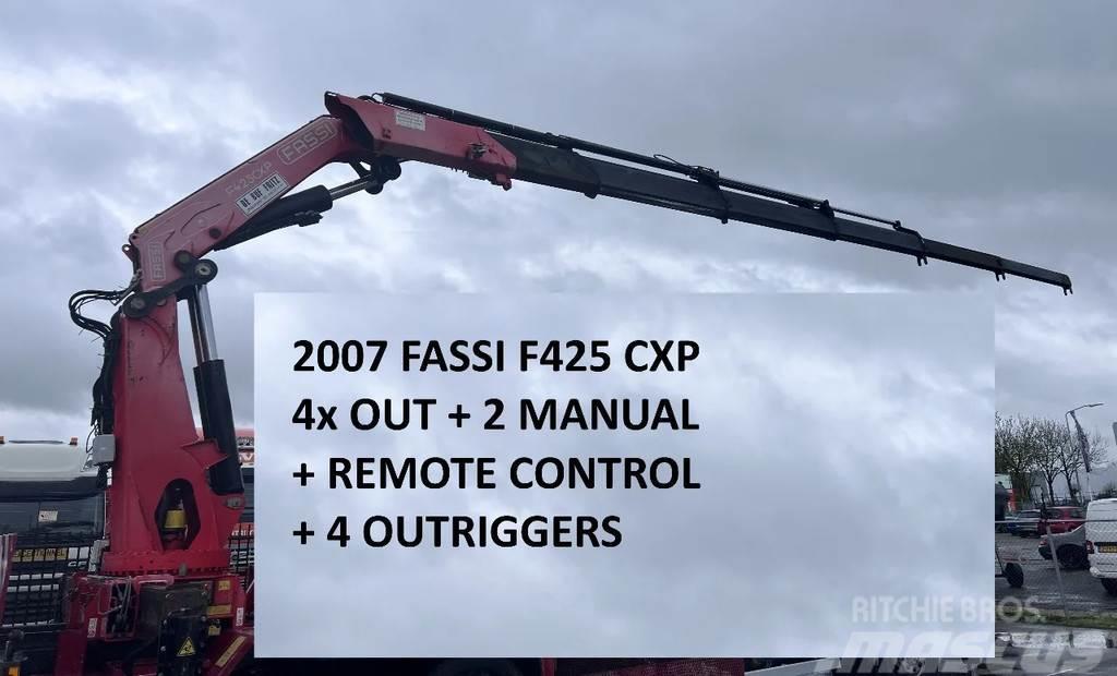 Fassi F425CXP F425CXP + REMOTE + 4 OUTRIGGERS - 4x OUT + Paletna dvigala