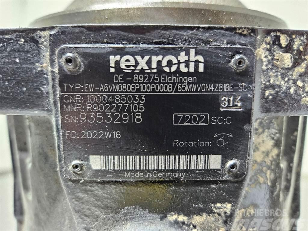 Wacker Neuson 1000485033-Rexroth A6VM080EP-Drive motor Hidravlika