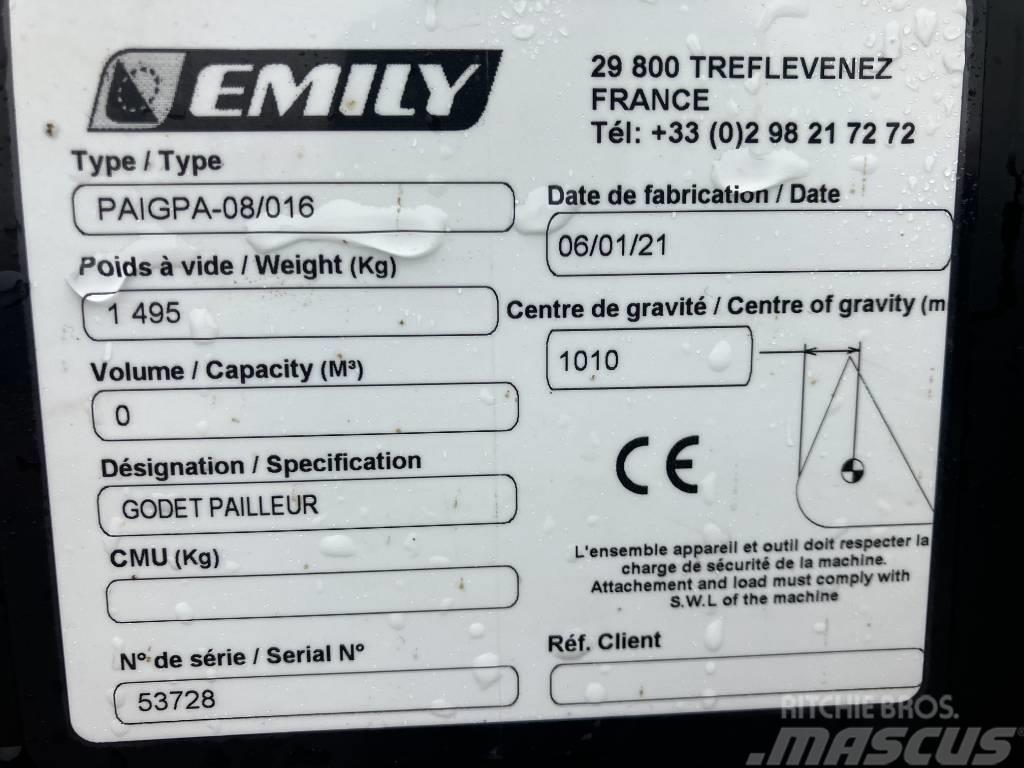 Emily Sigma Evolution med V-cut Rezač za bale, oprema za rezanje in odvijanje bal