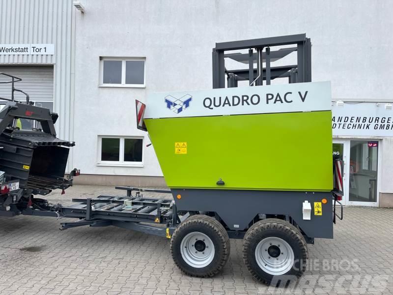 TST Quadropack V Ballenstapelwagen Mlini za grozdje/pecljalniki