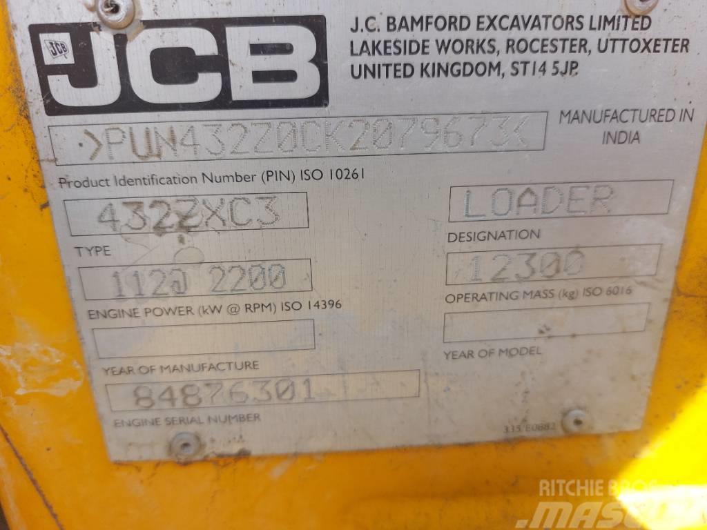 JCB 432 ZX Kolesni nakladalci
