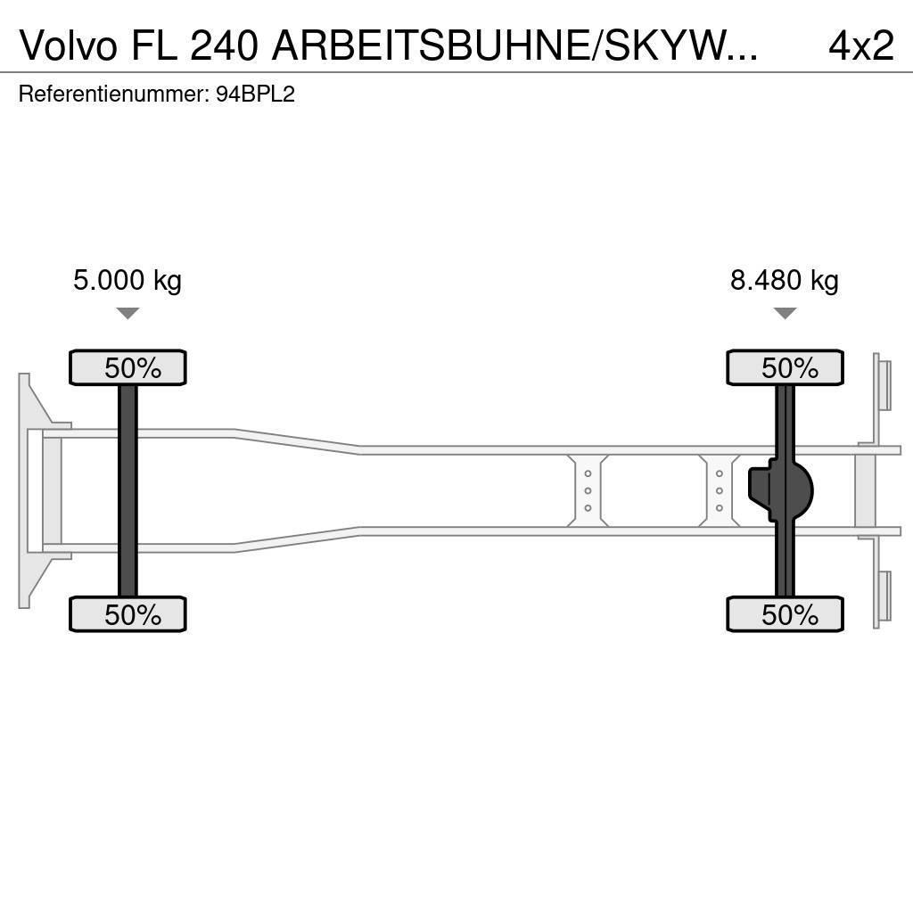 Volvo FL 240 ARBEITSBUHNE/SKYWORKER/17.5m Avtokošare
