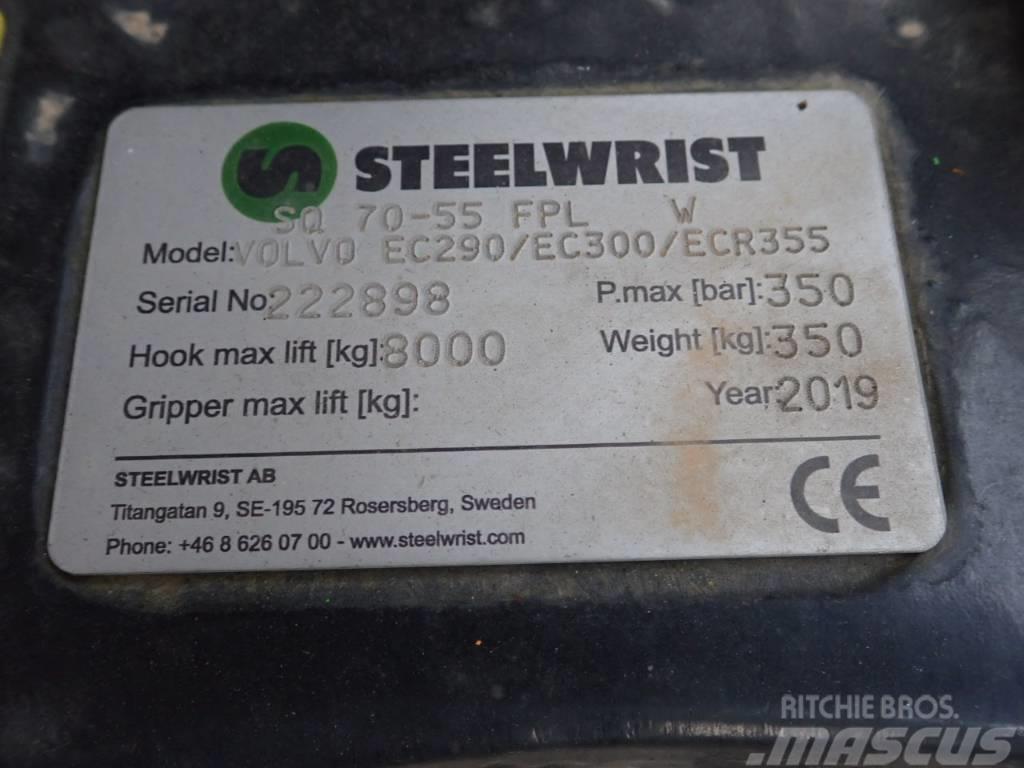 Steelwrist Vollhydr. SW SQ70 passend Volvo EC300 Hitre spojke